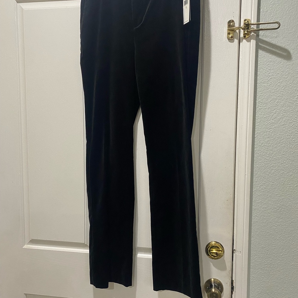 Polo by Ralph Lauren Black Velvet Pants